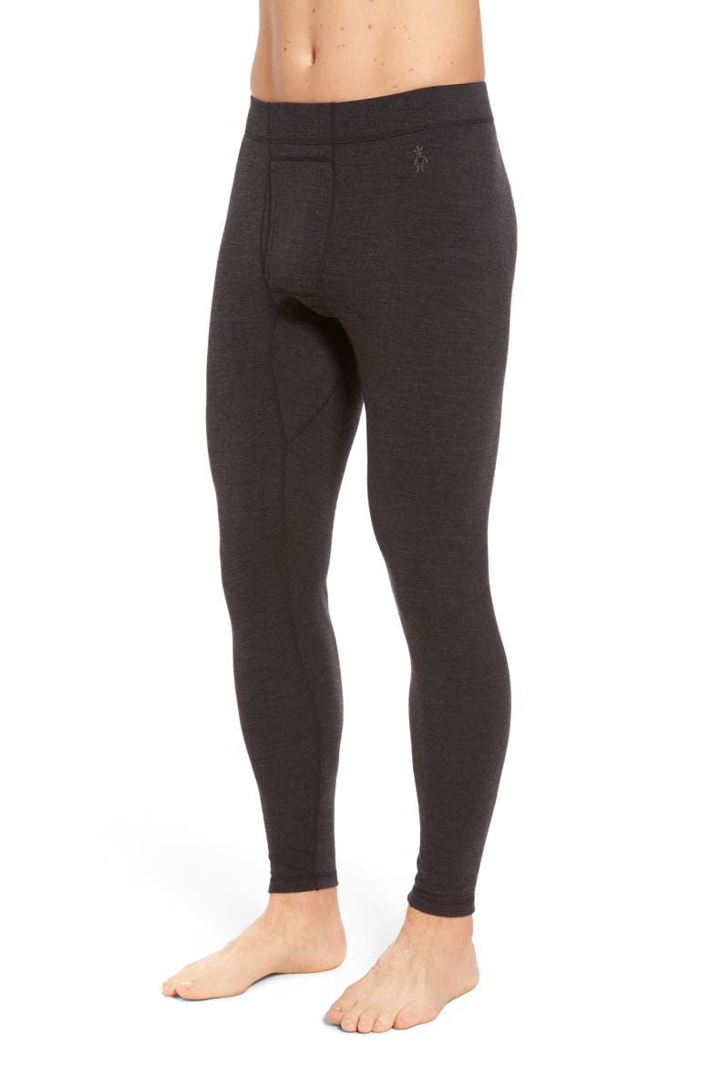 Merino 250 Base Layer Bottoms, Alternate, color, CHARCOAL HEATHER