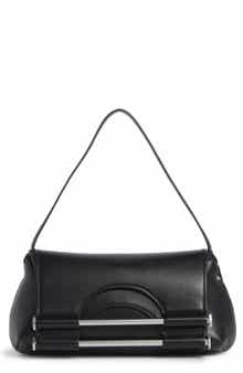 BCBG Double Bar Foldover Shoulder Bag