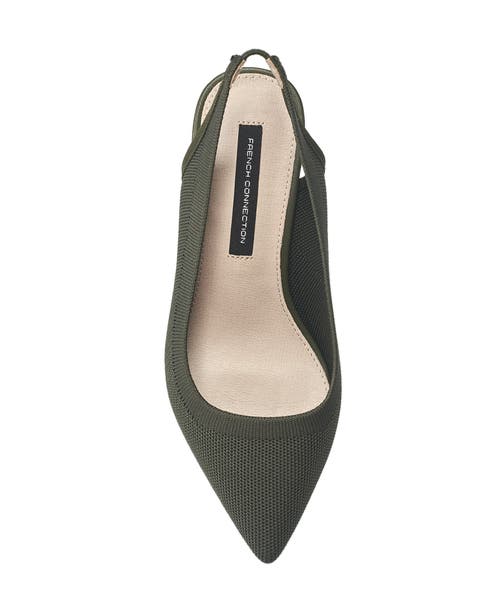 French Connection Women's Viva Slingback Heels In Green