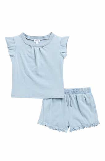 Splendid Kids' Ruffle Top & Shorts Set