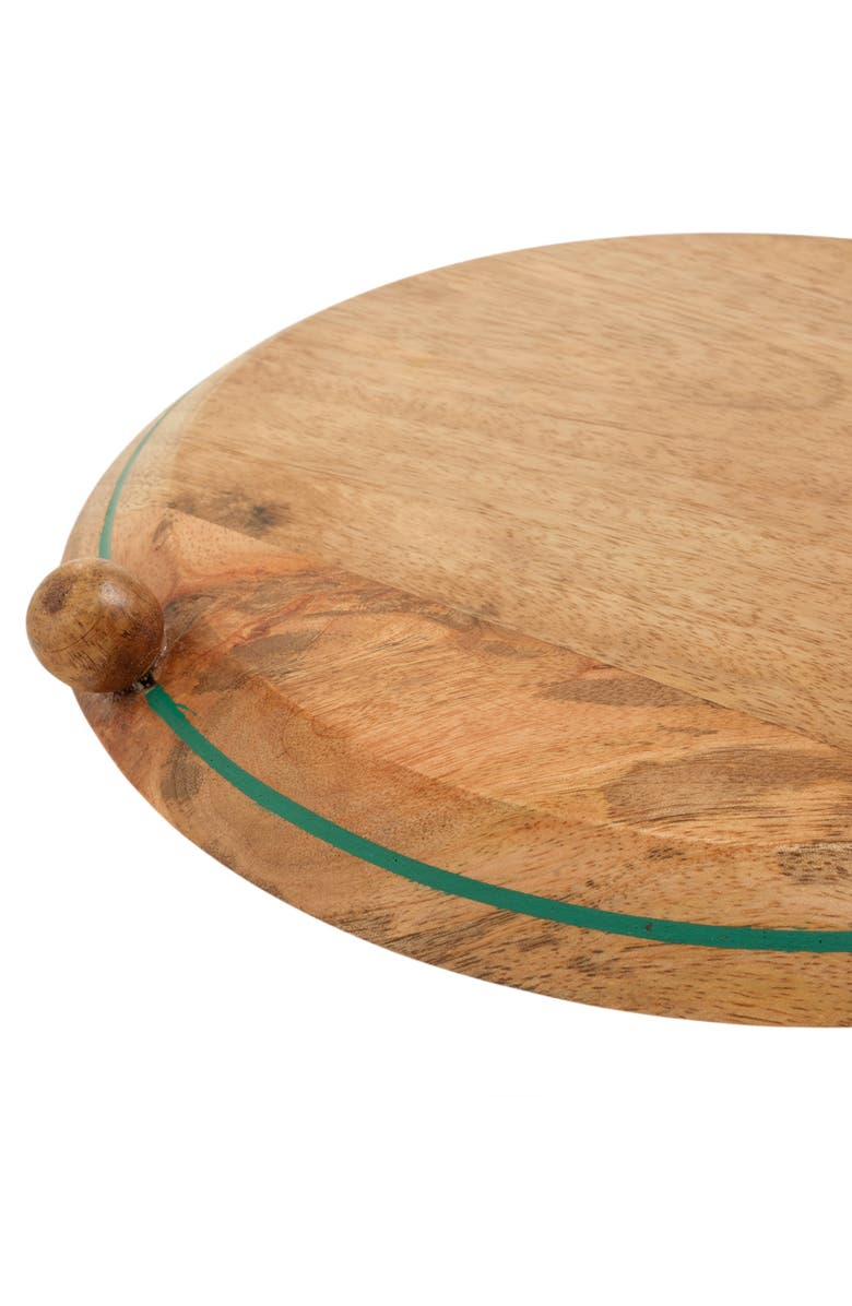Zsa Zsa Zsu Lakri Mango Wood Salad Spoon & Serving Board Set of 2, Alternate, color, Brown