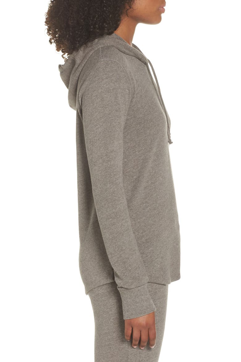 Cozy Pullover Hoodie, Alternate, color, VINTAGE COAL