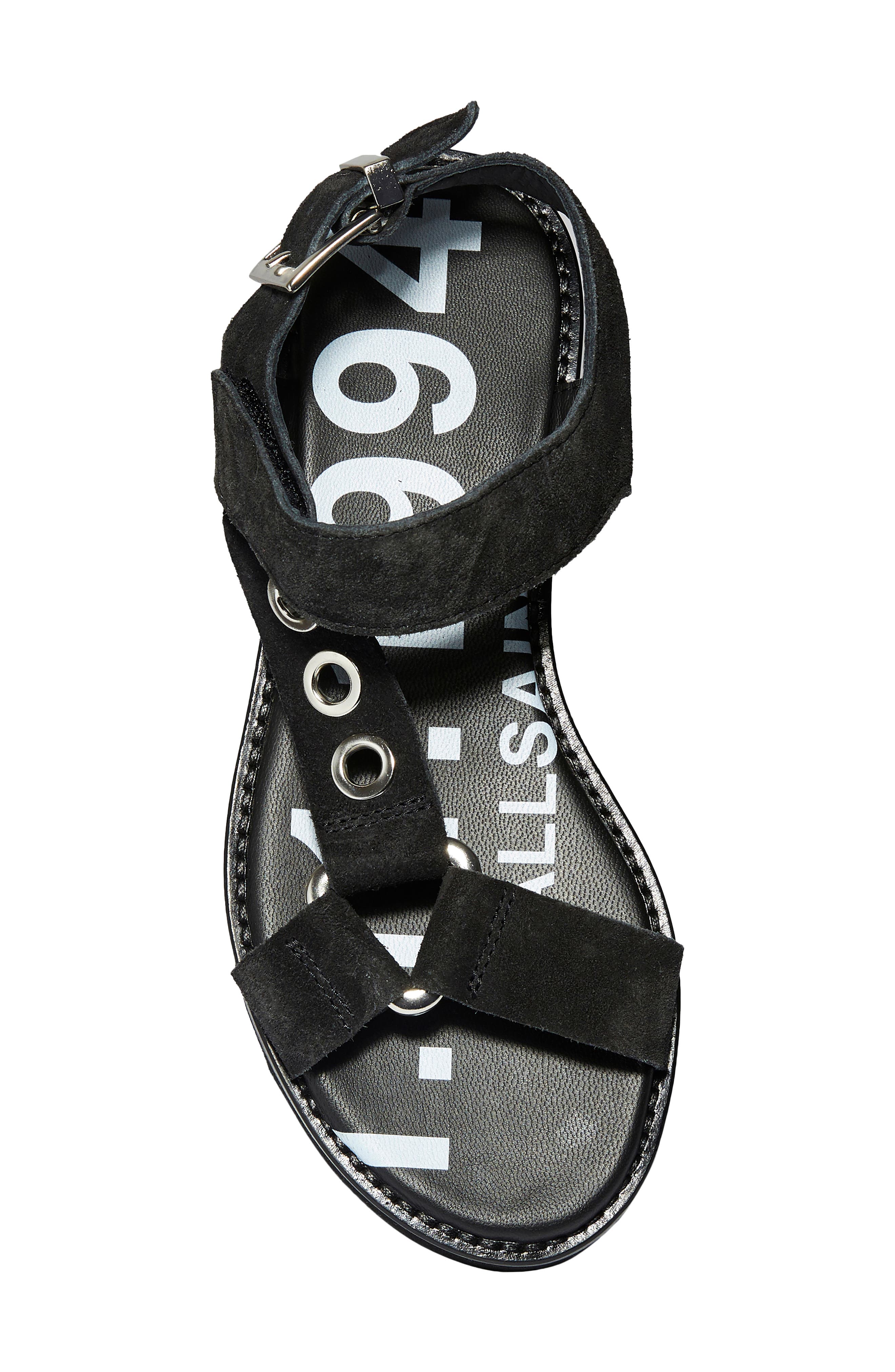 AllSaints Rhianne Platform Sandal, Alternate, color, 