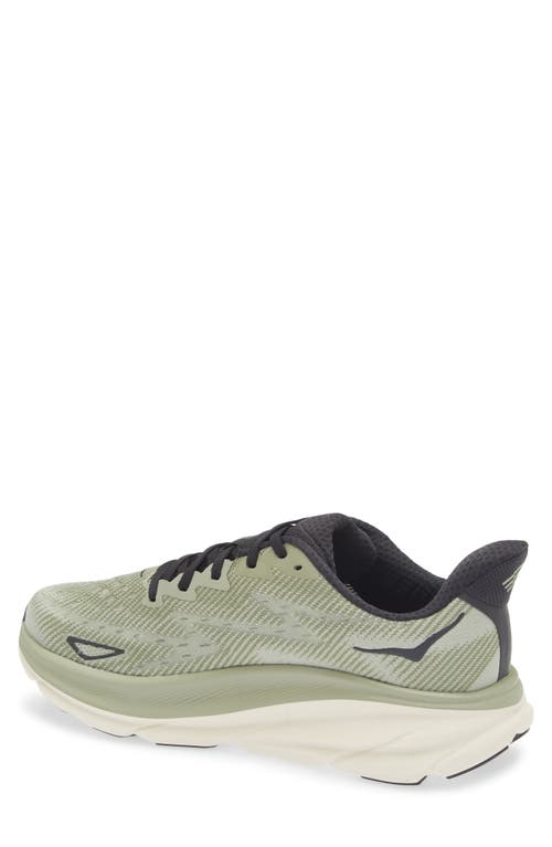 Hoka One One Clifton 9 - Breathable Sports Shoe In Green