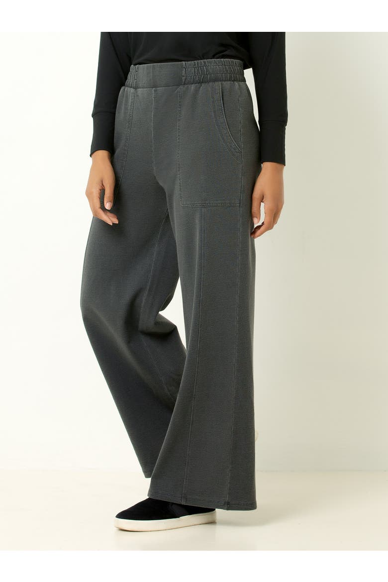 Oversized Wide Leg Pant, Main, color, Faded Black