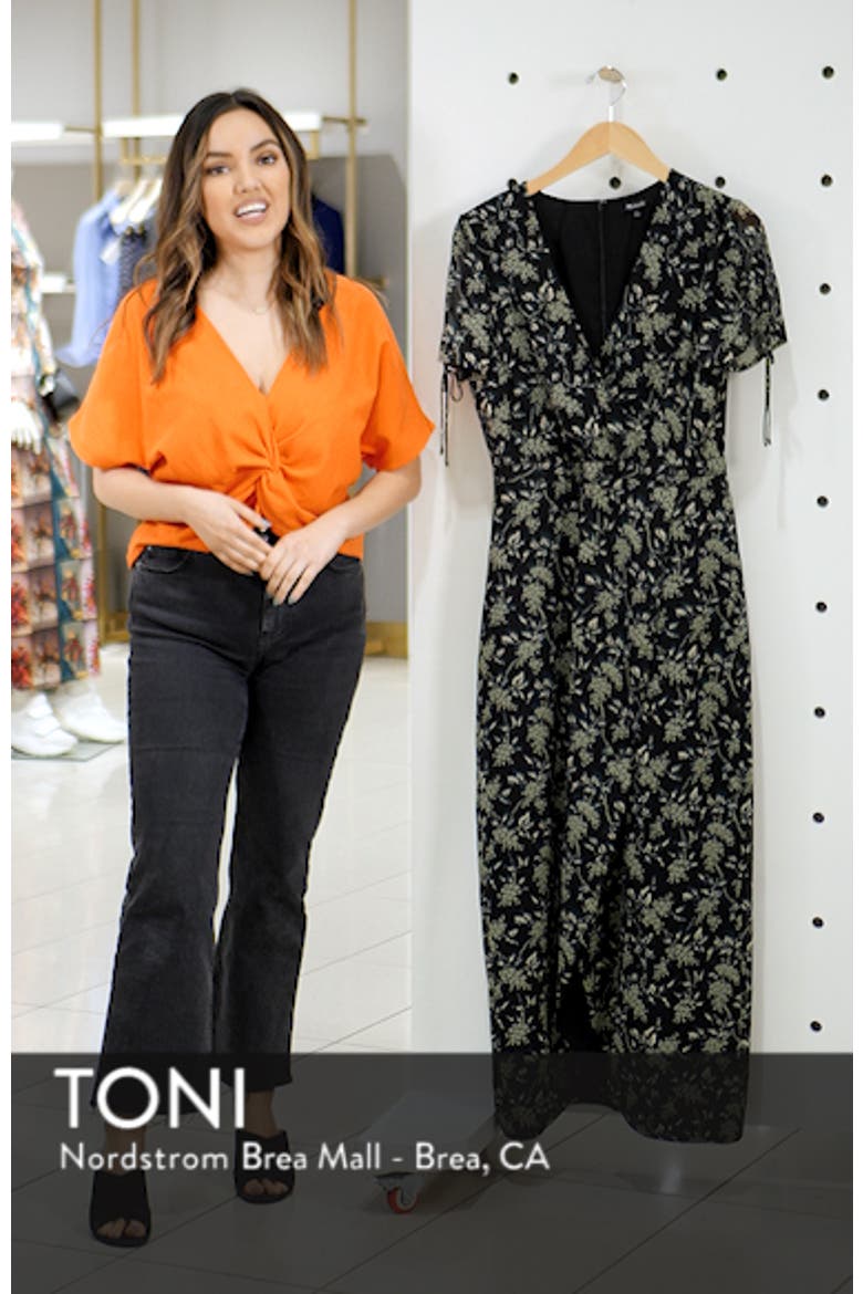 Tulip Sleeve Maxi Dress video