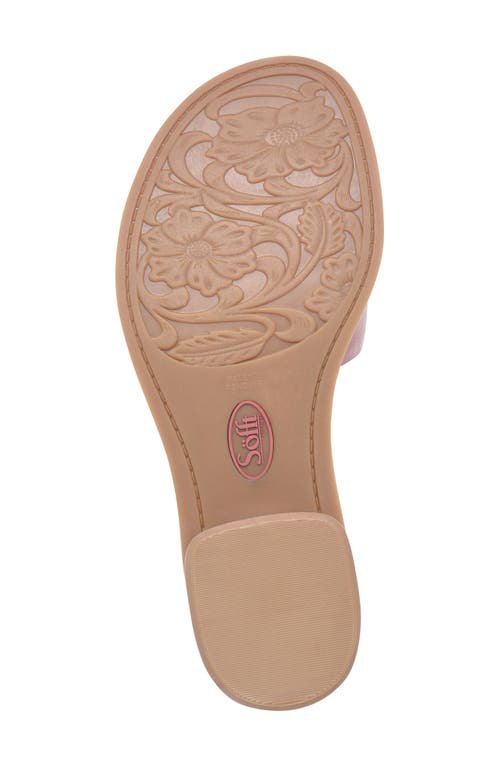 Söfft Faxyn Ankle Strap Sandal In Desert Rose