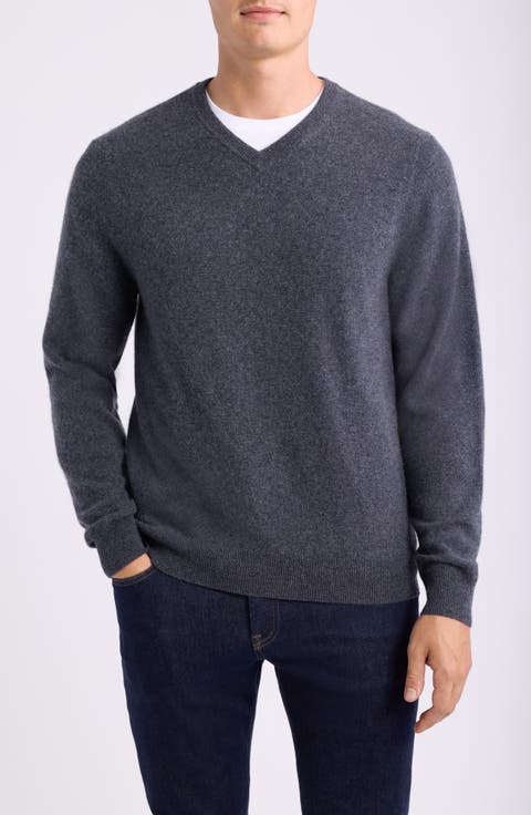 Cashmere V-Neck Sweater
