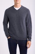 Nordstrom Cashmere V-Neck Sweater