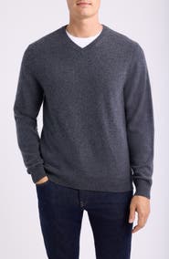 Nordstrom Cashmere V-Neck Sweater