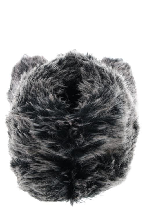 Sg Footwear Plush Claw Slipper In Black