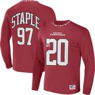 STAPLE Men's NFL x Staple Red Arizona Cardinals Core Team Long Sleeve T-Shirt