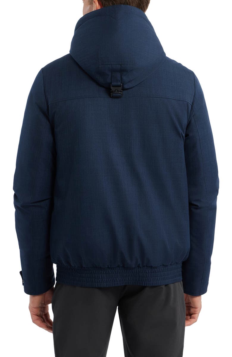 Hunter Liverpool Midweight Jacket, Alternate, color, Night Sky