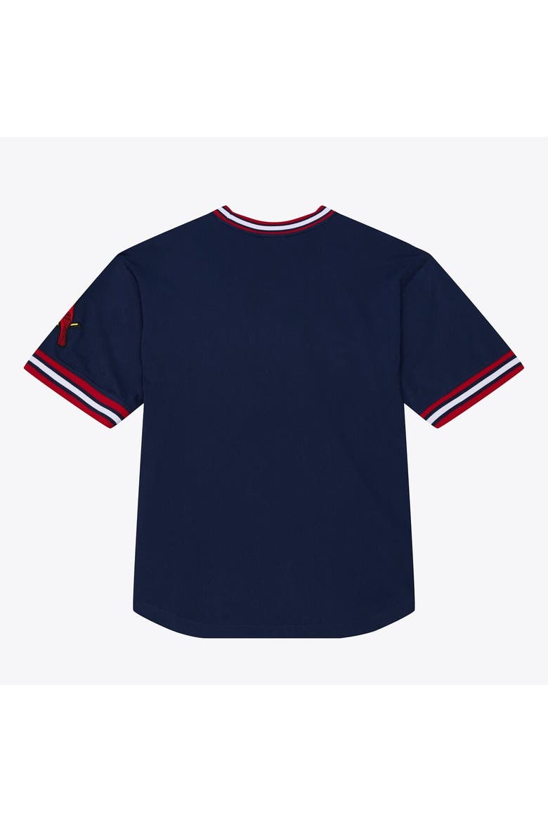 Men's Mitchell & Ness  Navy St. Louis Cardinals Wild Pitch Ringer T-Shirt, Alternate, color, Navy