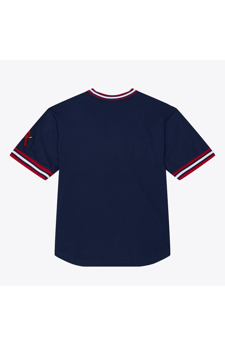 Mitchell & Ness Men's Mitchell & Ness  Navy St. Louis Cardinals Wild Pitch Ringer T-Shirt, Alternate, color, Navy