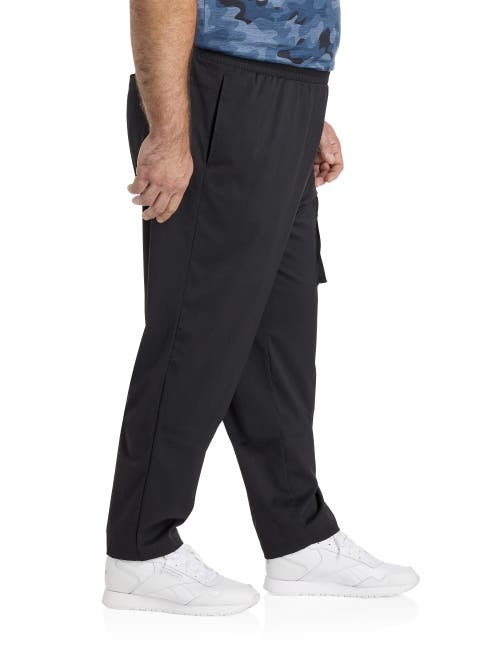 Reebok Big & Tall Performance Cargo Pants In Black