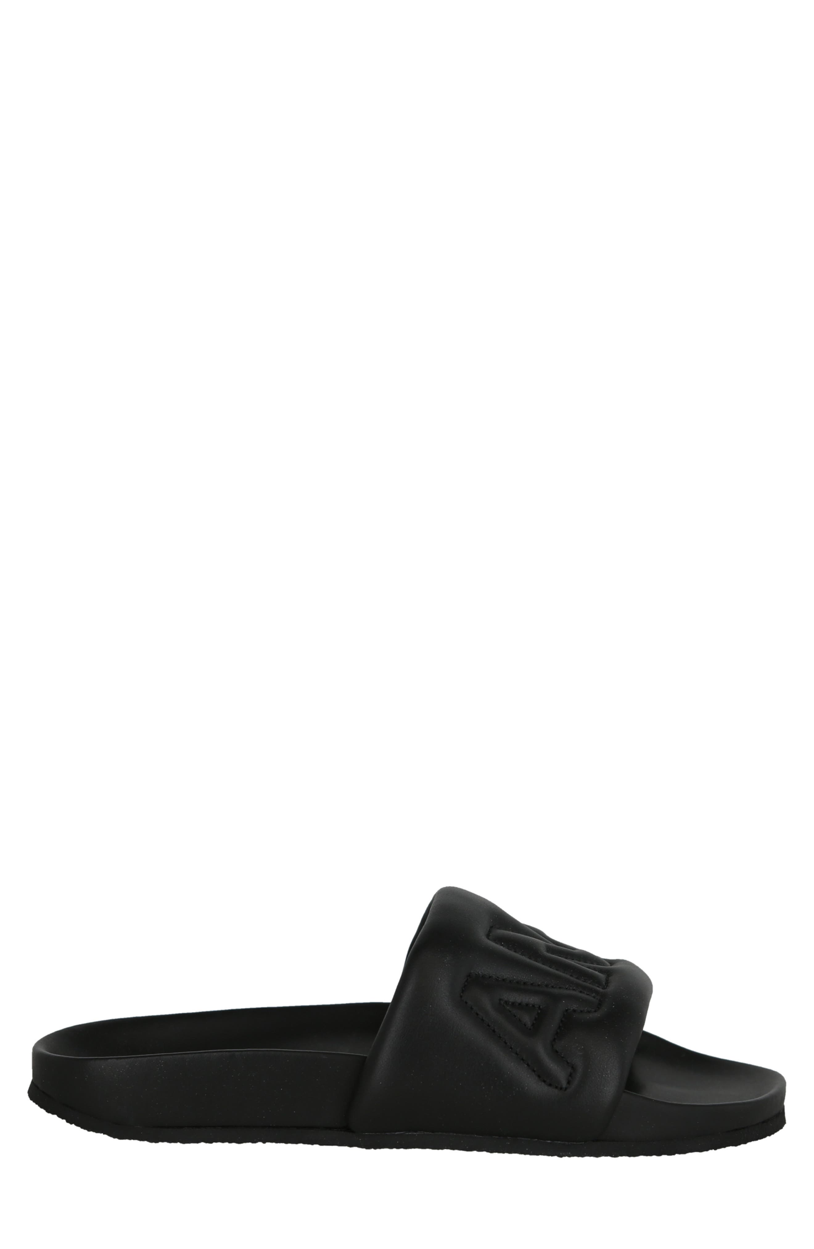 Ambush Quilted Leather Slide Sandal, Alternate, color, 