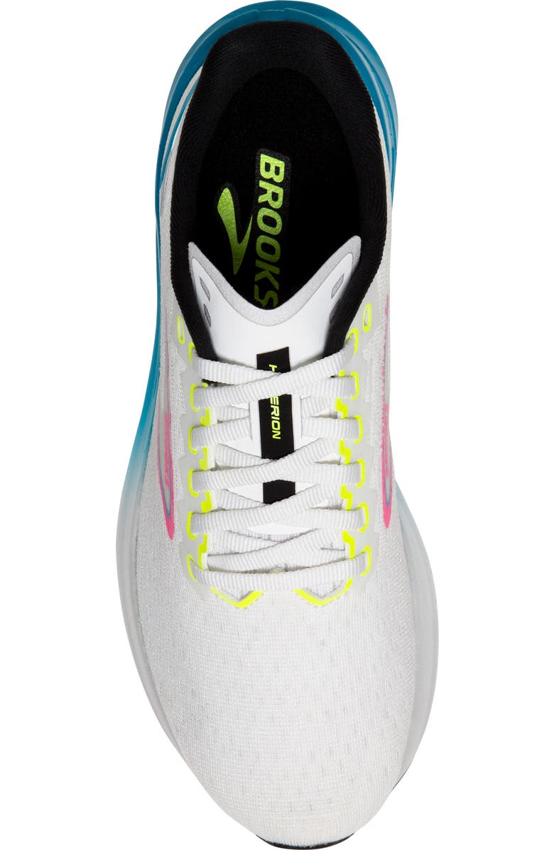 Brooks Hyperion Running Shoe, Alternate, color, White/Blue/Pink