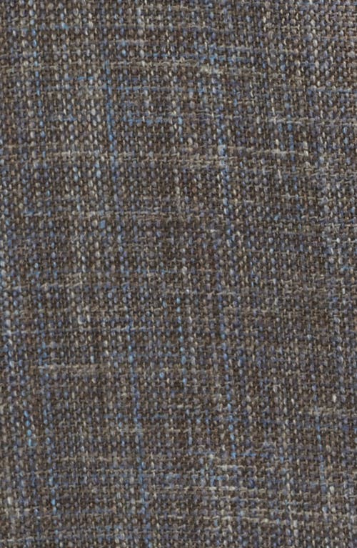 Jack Victor Midland Contemporary Fit Slub Wool & Silk Blend Mélange Sport Coat In Gray