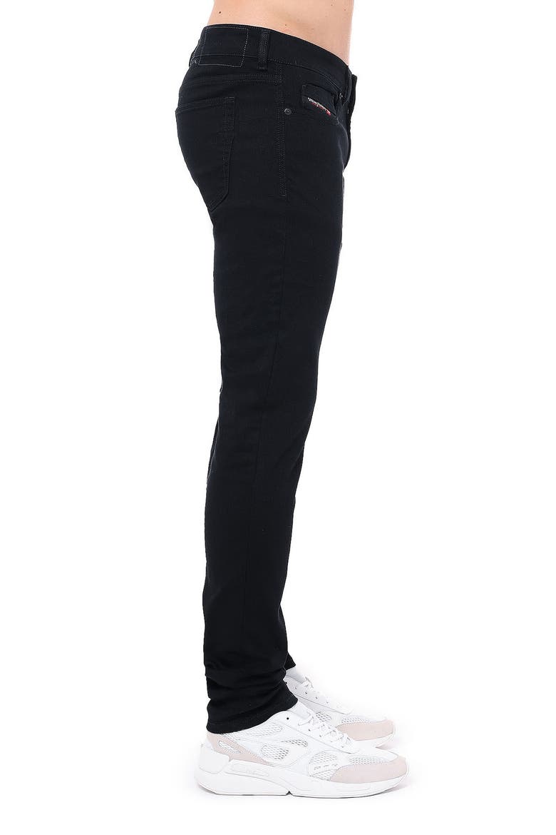 Sleenker Skinny Jeans, Alternate, color, BLACK/DENI
