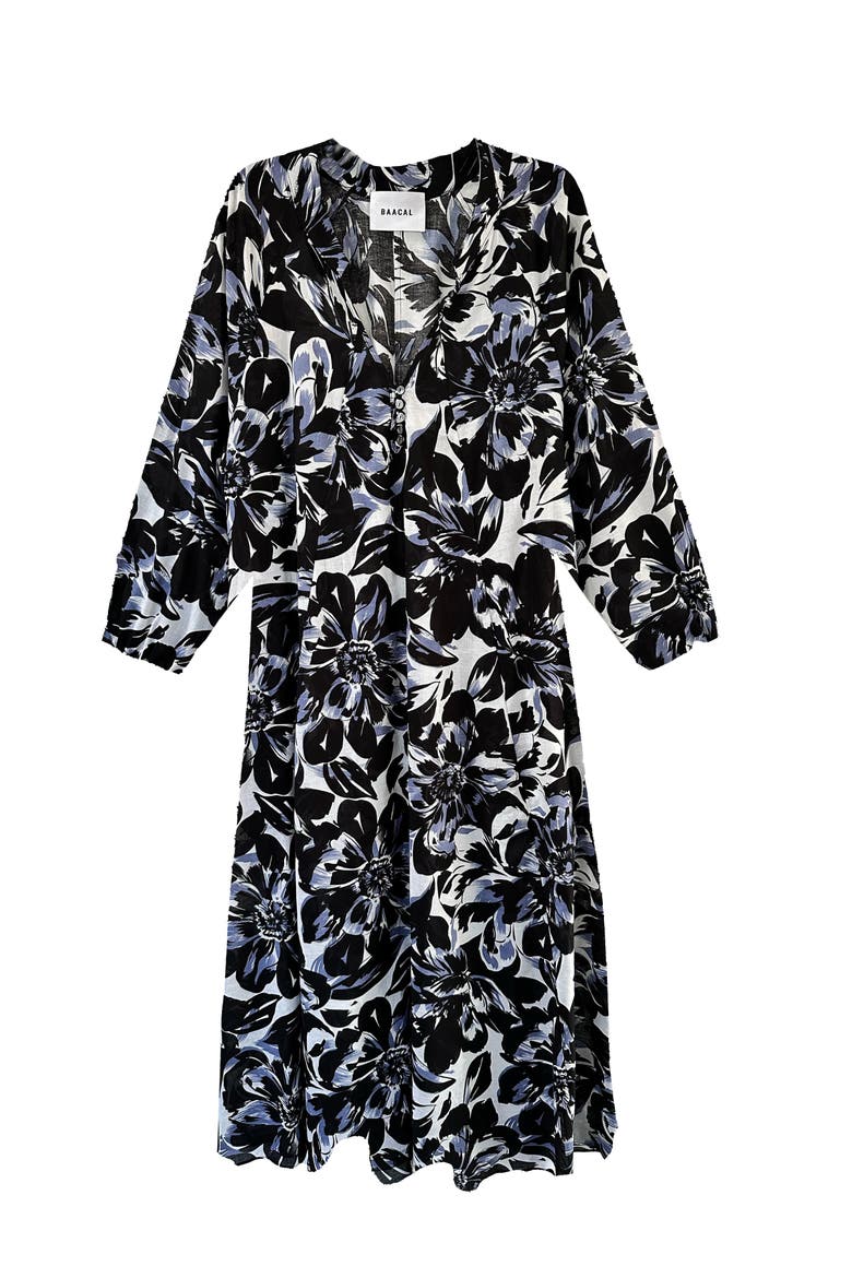 Denni Weekend Dress, Main, color, Painted floral