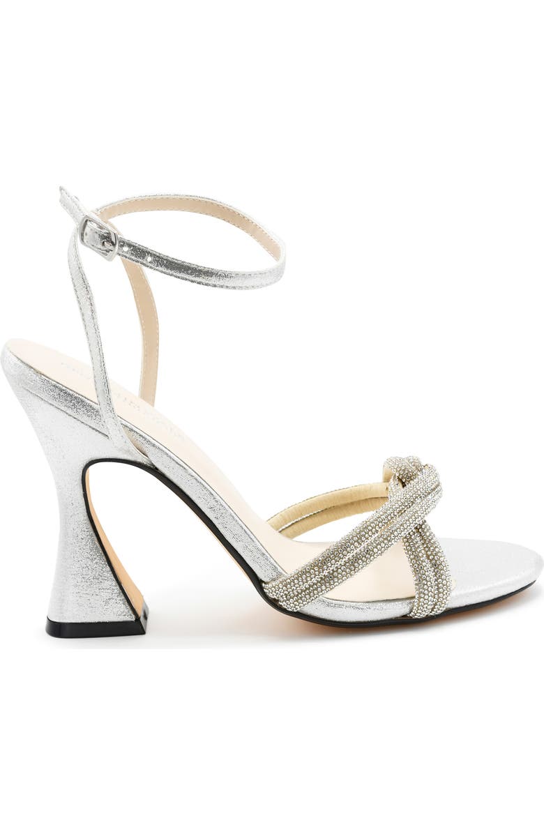 Touch Ups Miche Ankle Strap Sandal, Alternate, color, Silver