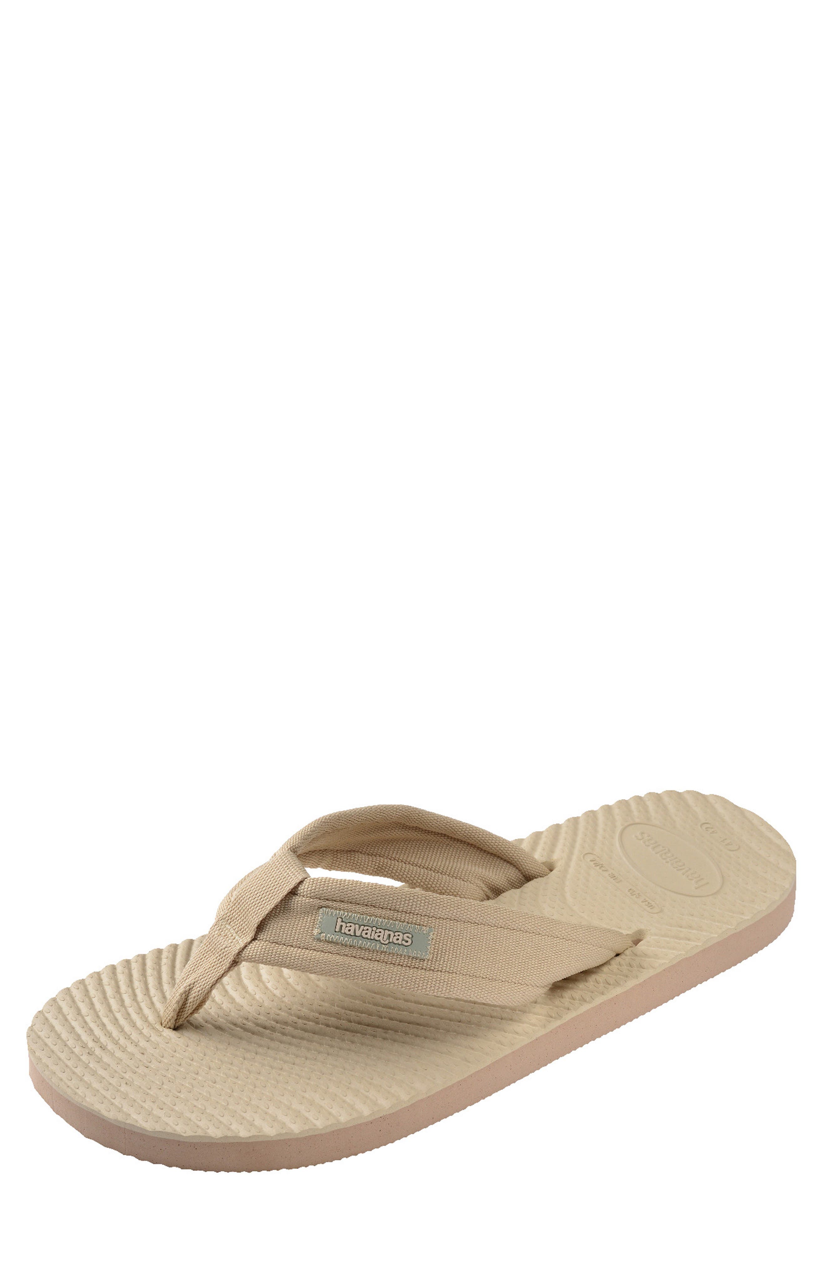 Surfer Coast Flip Flop, Alternate, color, ROSE GOLD/ SAND