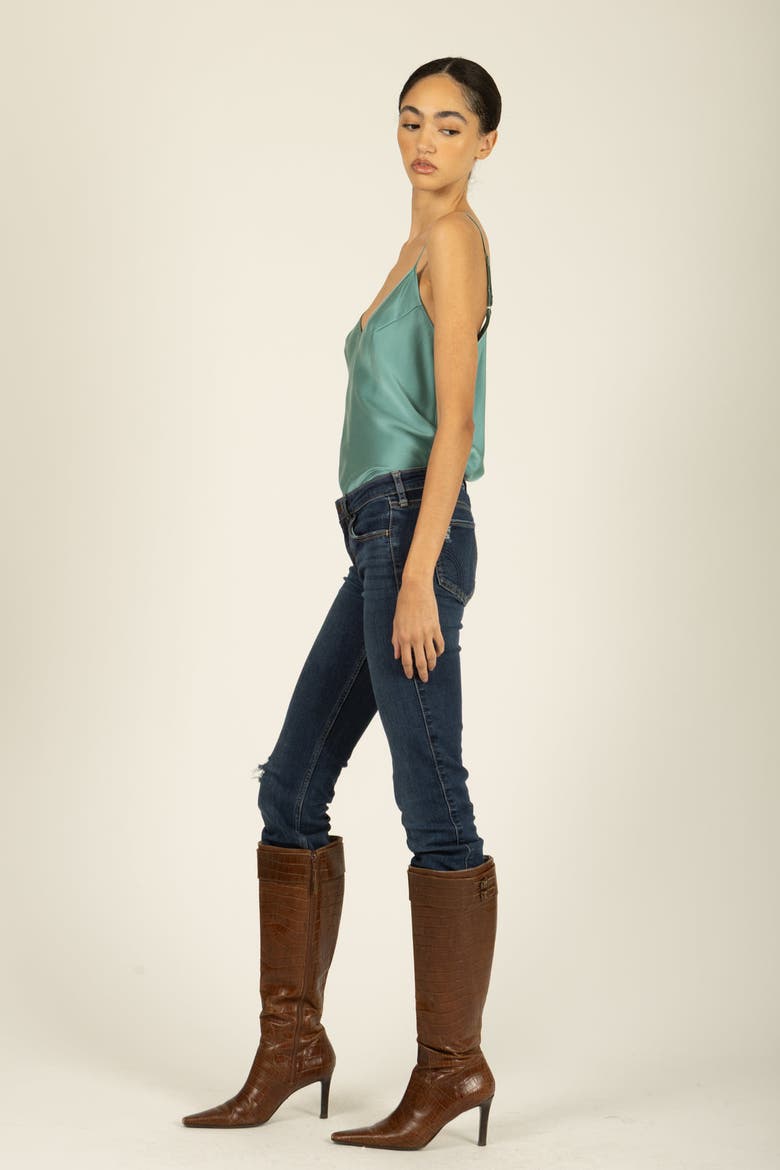 Adina Cami Top, Alternate, color, Cyan Green