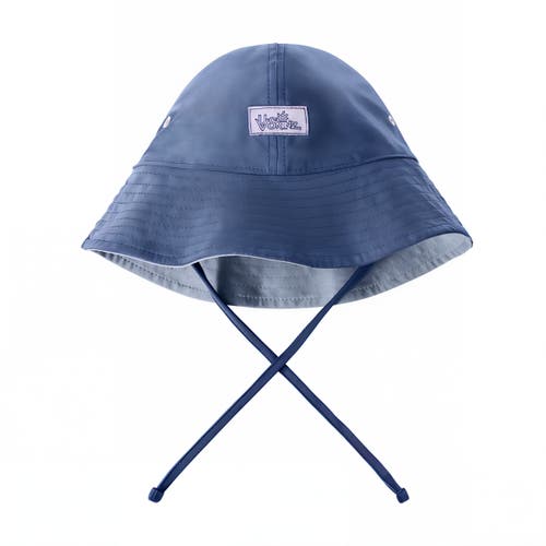 Uv Skinz Reversible Sun Hat In Moon Dust/washed Navy