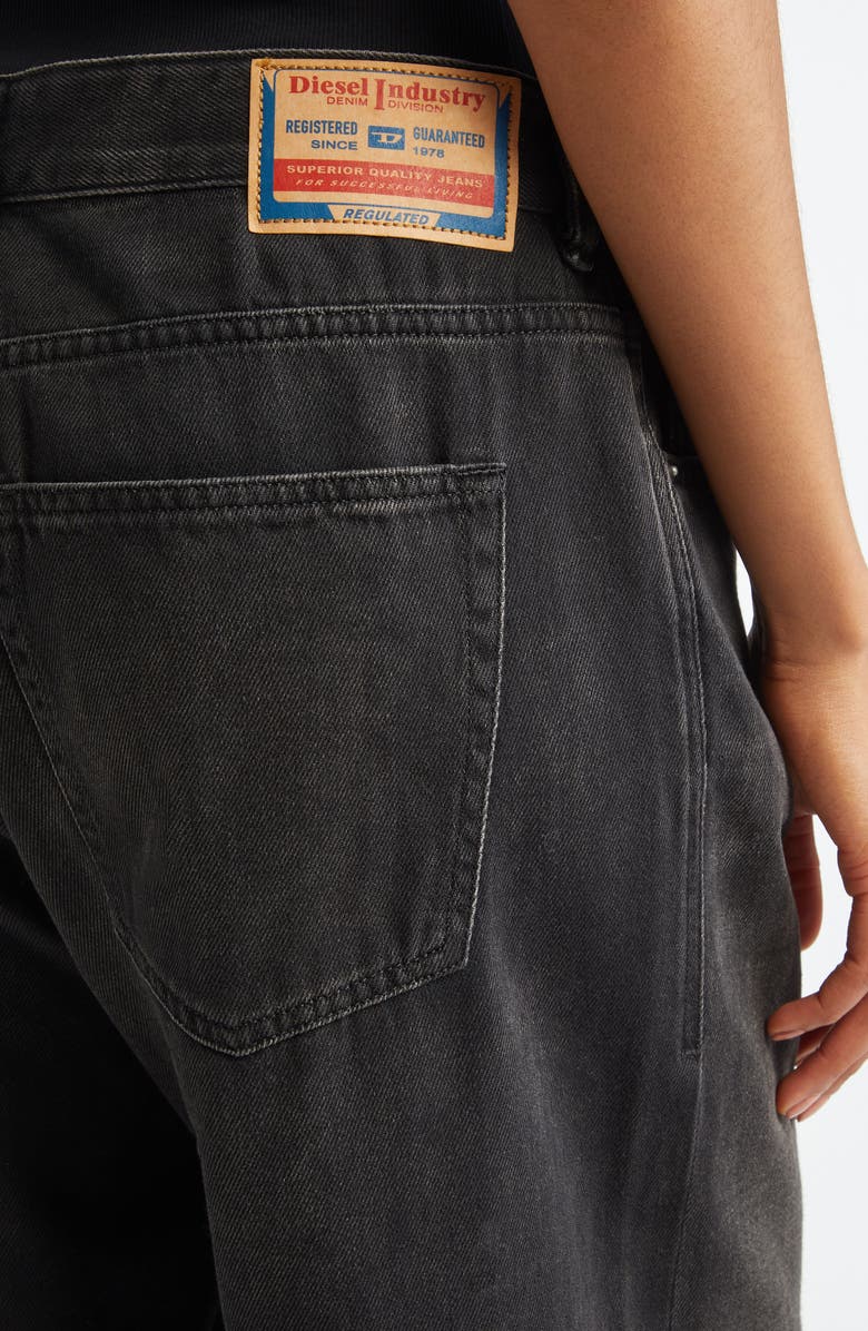 DIESEL<sup>®</sup> 1996 D-Sire Low Rise Wide Leg Jeans, Alternate, color, Black