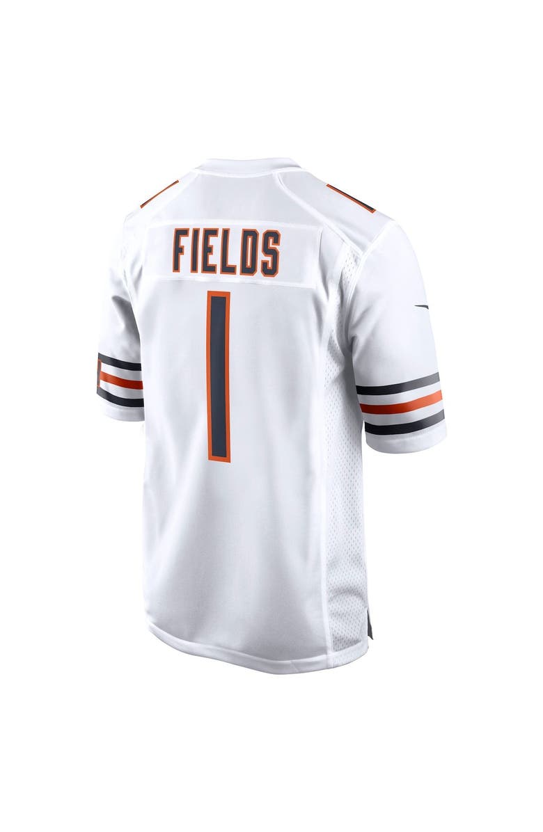 Nike Men's Nike Justin Fields White Chicago Bears Game Jersey, Alternate, color, 