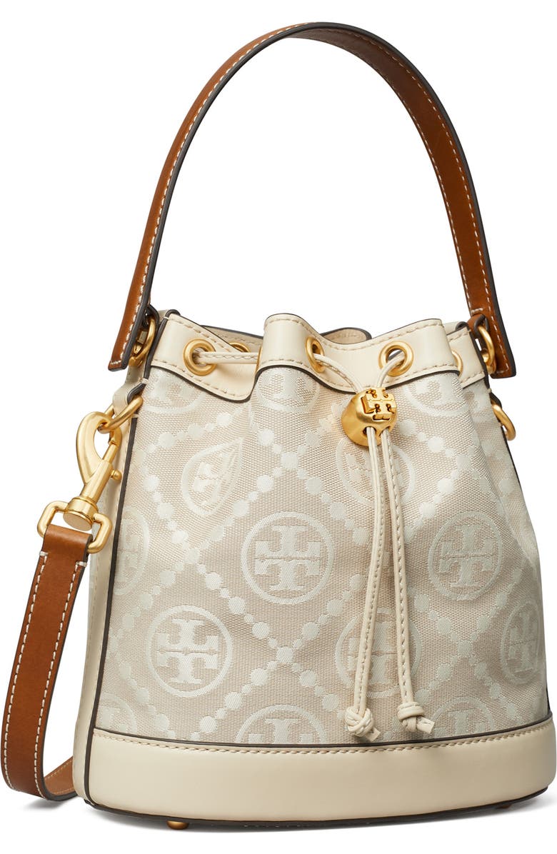 Tory Burch T Monogram Bucket Bag, Alternate, color,