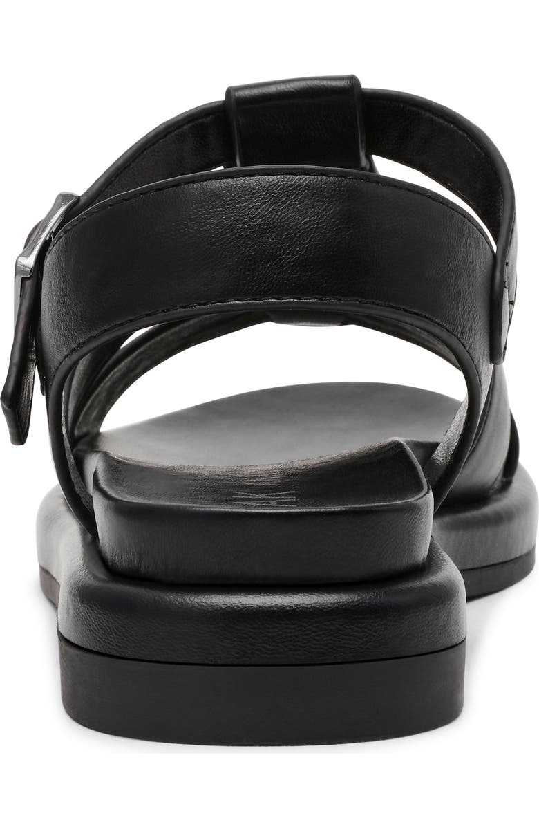 Anne Klein Emarent Sandal, Alternate, color, Black Nappa Pu