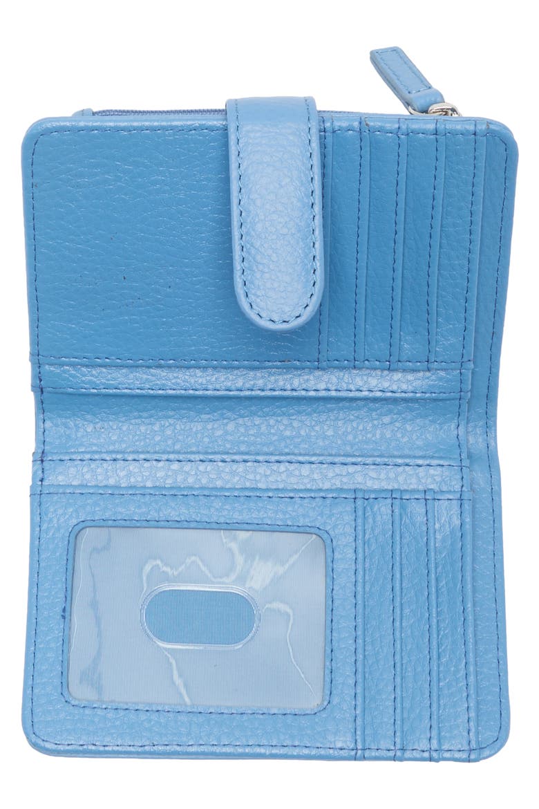 Campbell Leather Wallet, Alternate, color, MISTY BLUE