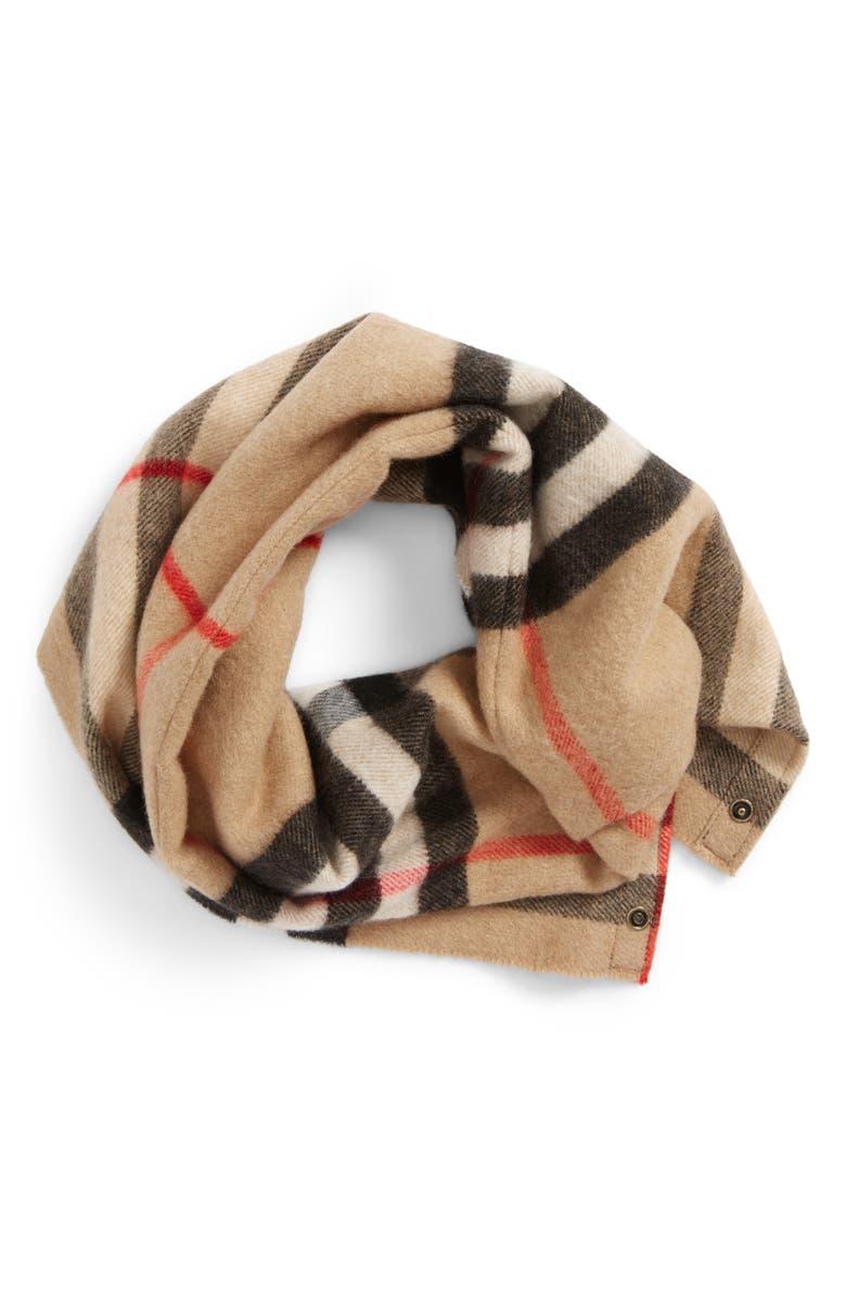Burberry Cashmere Snood, Main, color,