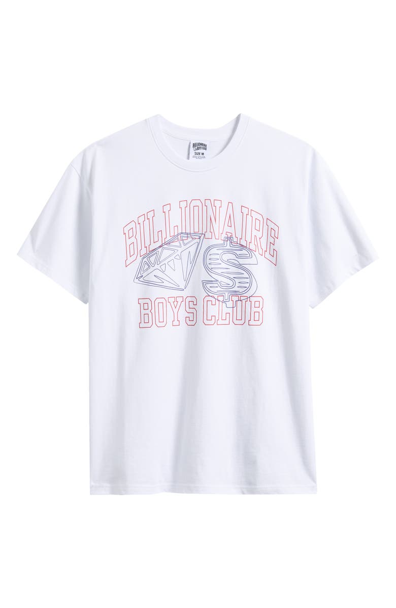 Billionaire Boys Club Fortune Cotton Graphic T-Shirt, Main, color, White