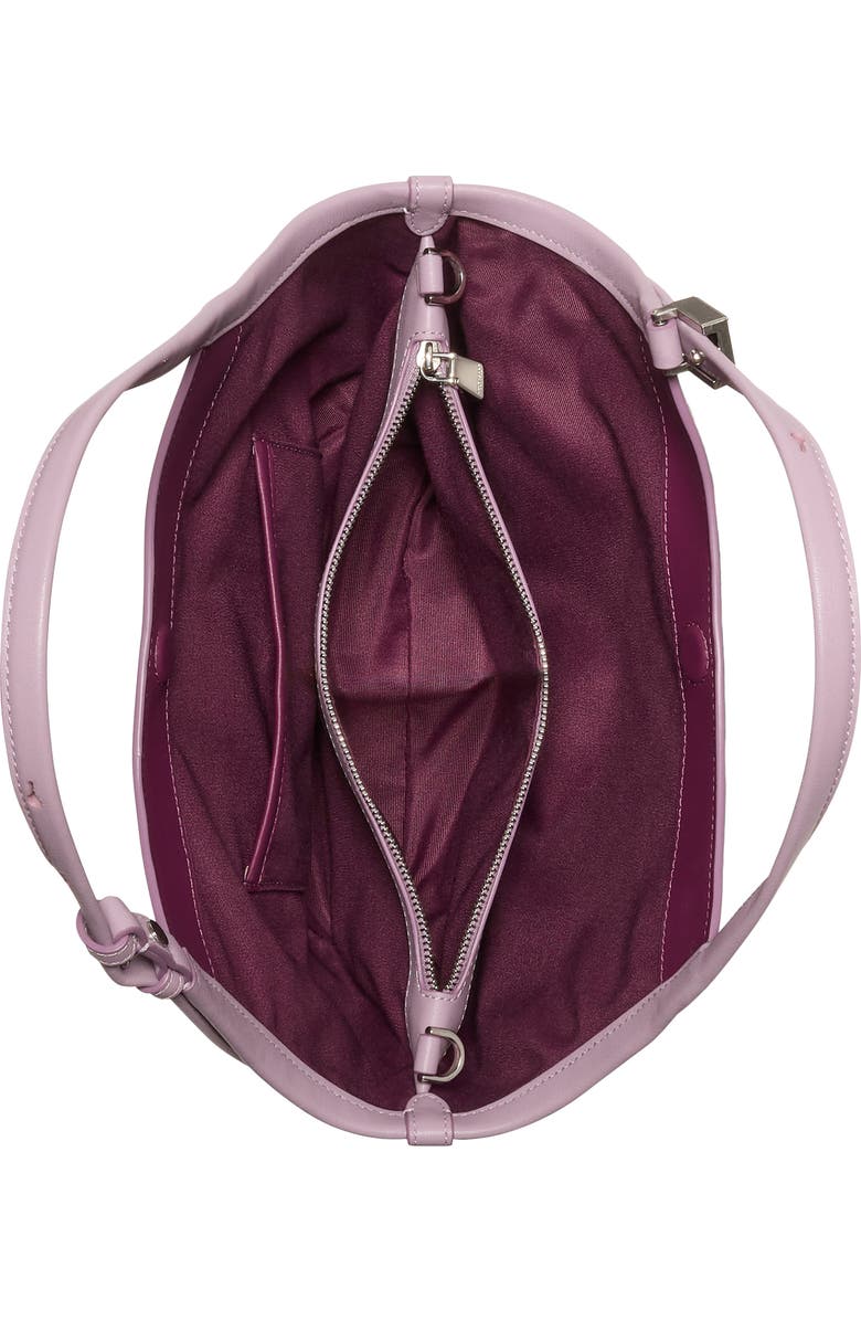 Kate Spade New York Small Deco Suede Tulip Tote, Alternate, color, Market Purple