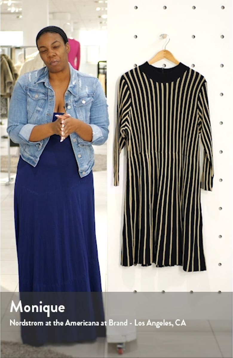 Vertical Stripe Dress, sales video thumbnail