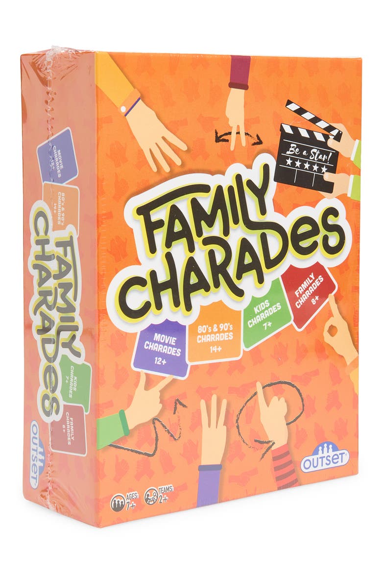 Family Charades Game, Main, color, MULTI