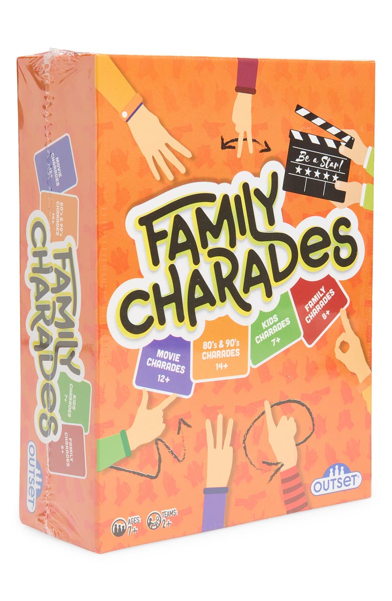 Outset Media Family Charades Game, Main, color, Multi