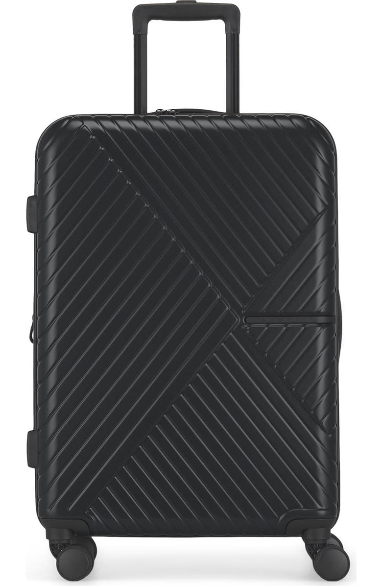 bugatti Berlin Hardside Medium Luggage with Expansion, Main, color, Charcoal