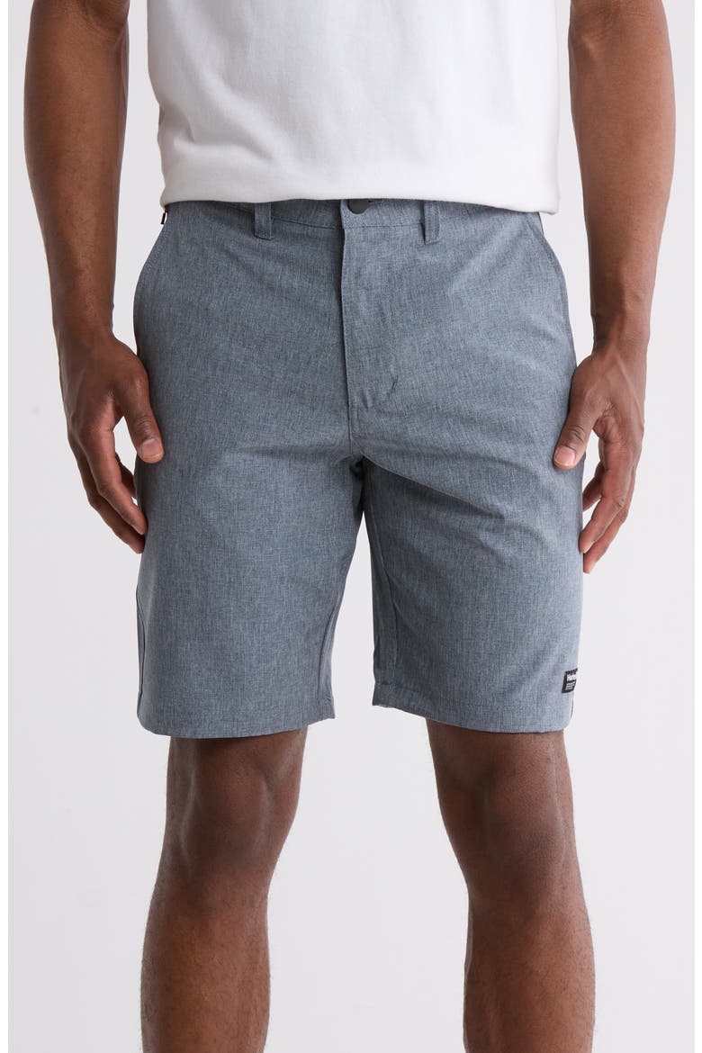 Field Tracker Water Repellent Walking Shorts, Main, color, IRON ORE
