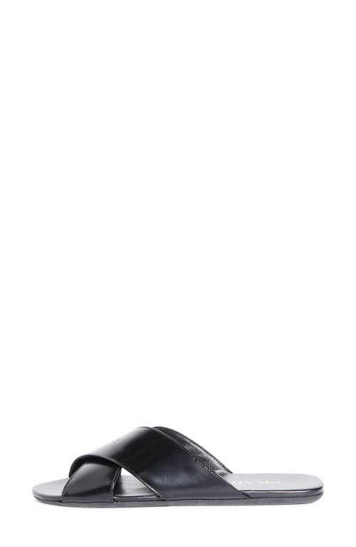 Prada Crisscross Slide Sandal