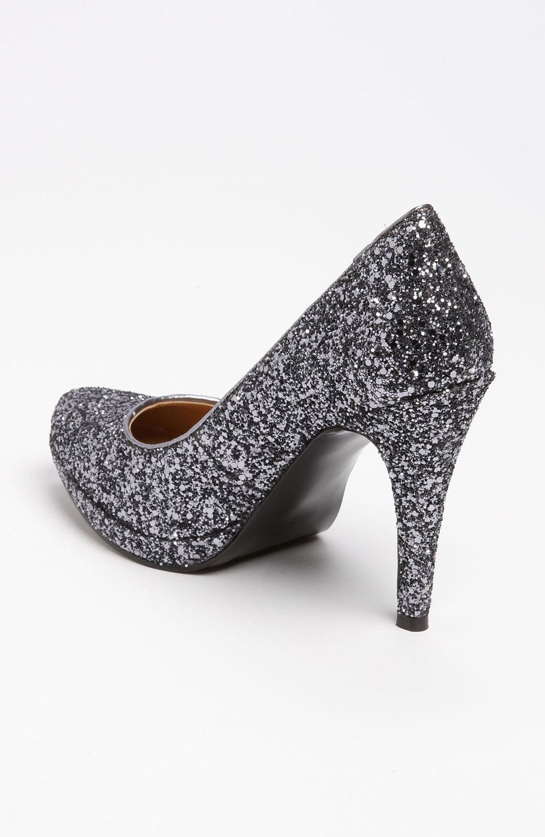 'Rocha' Pump, Alternate, color, GUNMETAL GLITTER