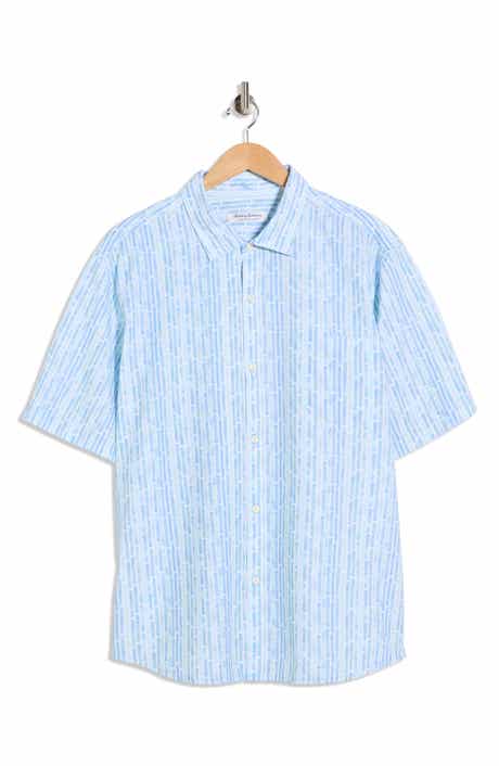 Tommy Bahama Bahama Coast Termini Tiles Short Sleeve Button-Up Shirt