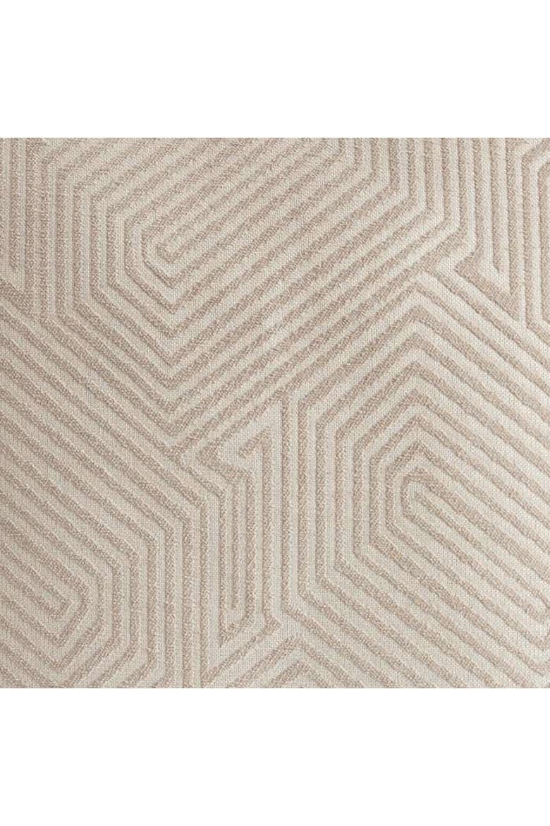 Geo Square Indoor-Outdoor Pillow 20", Alternate, color, Beige