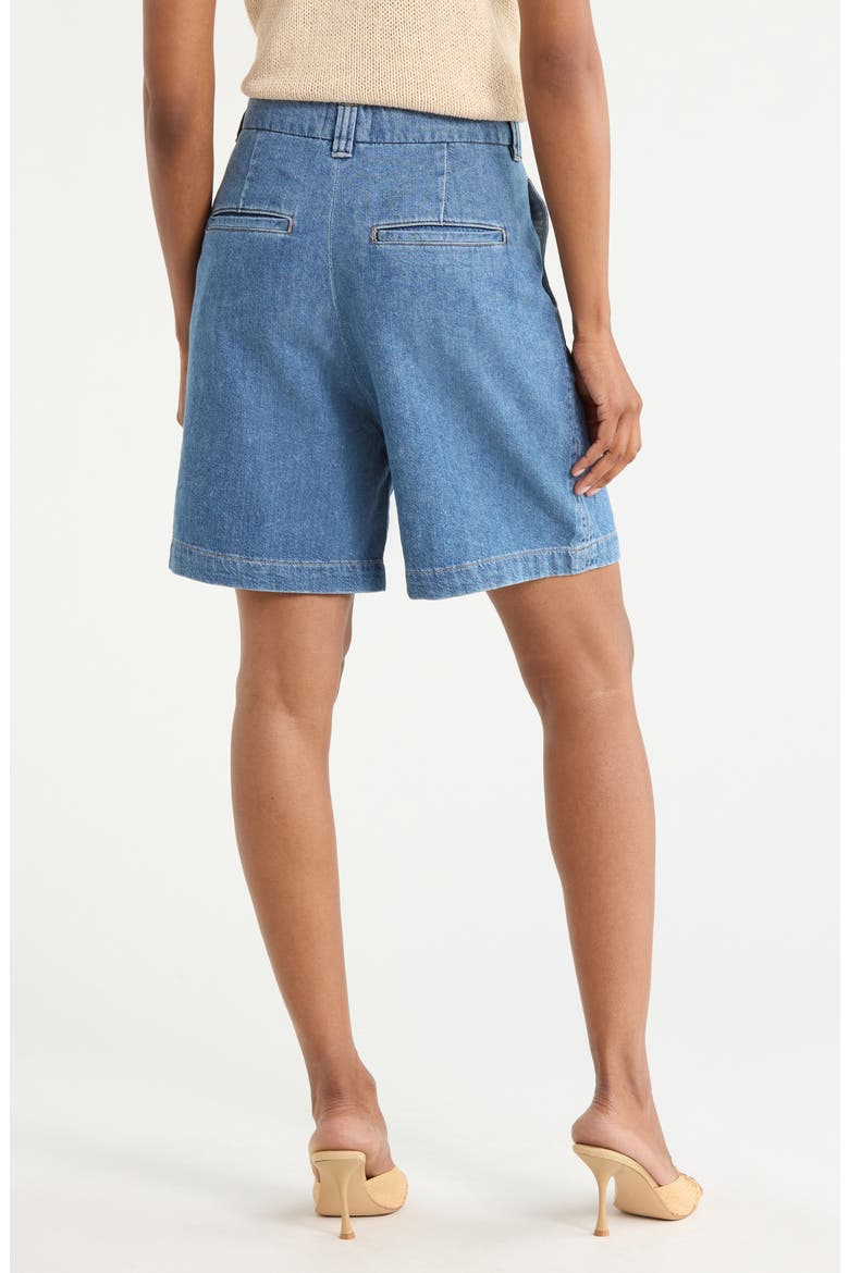 Hepburn High Waist Denim Shorts, Alternate, color, GREAT FALLS