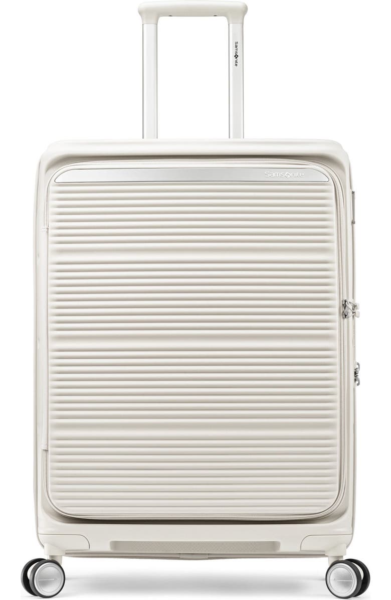 Samsonite Paralux Expandable Medium Spinner, Main, color, Stone Grey