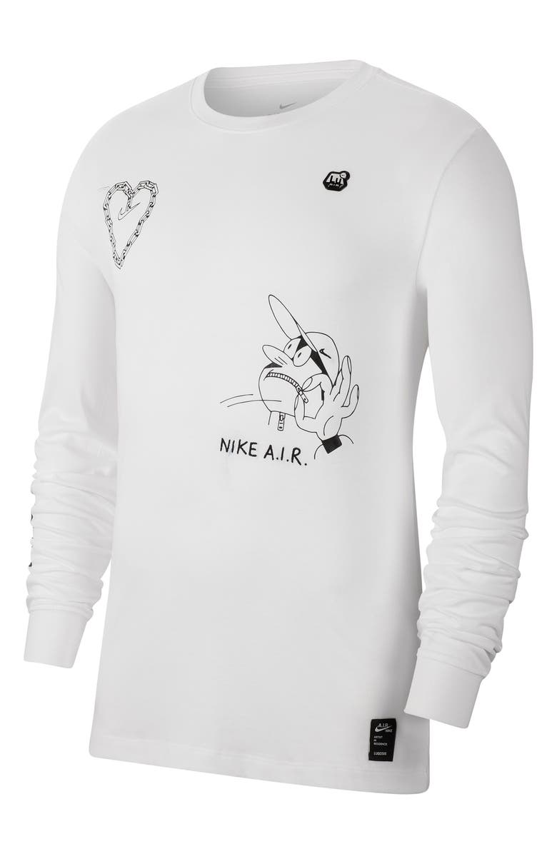 Nike Sportswear Lugosis Long Sleeve T-Shirt, Main, color,