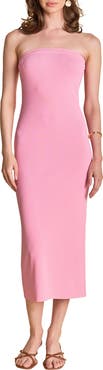 Endless Rose Knit Tube Midi Dress